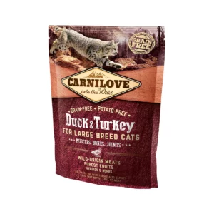 CARNILOVE Duck & Turkey - pour chats de grande taille - 400 g