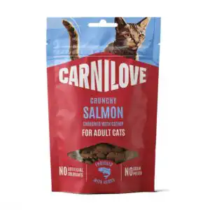CARNILOVE Crunchy Snack - Lachs mit Minze - 50 g