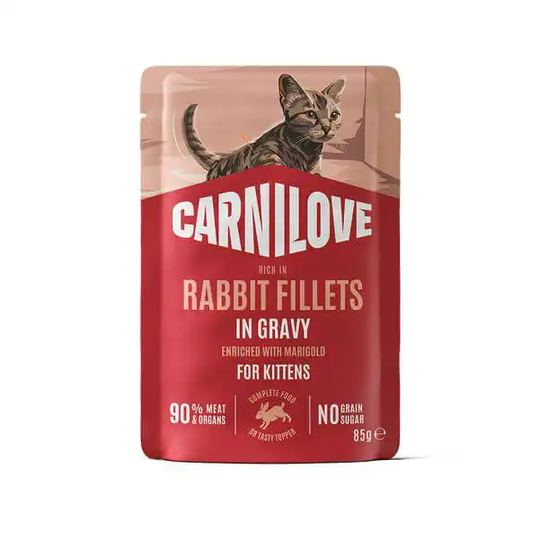 CARNILOVE KITTEN - rabbit - 85 g