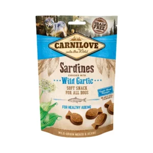 CARNILOVE Soft Snack - Sardines à l'ail des ours - 200 g