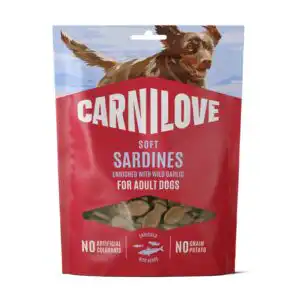 CARNILOVE Snack morbido - Sardine con aglio selvatico - 200 g