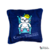 Cuscino da gioco con valeriana - CATS ON THRONES - Blu