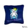 Play cushion with valerian - CATS ON THRONES - Blue