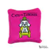 Play cushion with valerian - CATS ON THRONES - Pink