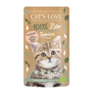 CAT'S LOVE KITTEN - organic poultry - 100 g
