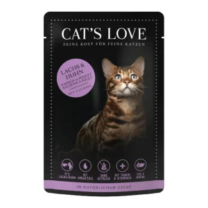 CAT'S LOVE Salmon & Chicken - 85 g