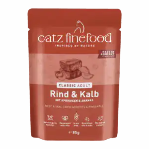 catz finefood CLASSIC - Rind & Kalb - 85g