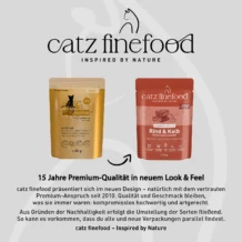 catz finefood CLASSIC - Rind & Kalb - 85g