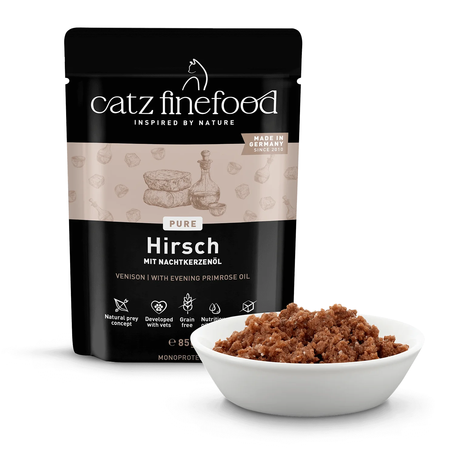 catz finefood PURE Hirsch - 85g – Bild 4