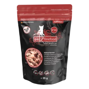 catz finefood Purrrrly N°103 - Hühnerherzen - 35 g