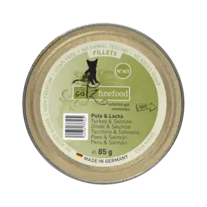 catz finefood FILLETS No°405 - Dinde & Saumon - 85 g