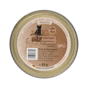 catz finefood FILLETS No°409 - Dinde & Lapin - 85 g