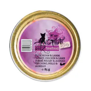 catz finefood FILLETS No°411 - Dinde, Poulet & Agneau - 85 g