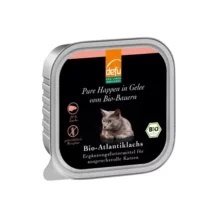 defu Pure Happen in Gelee vom Bio-Bauern - Bio-Atlantiklachs - 100 g