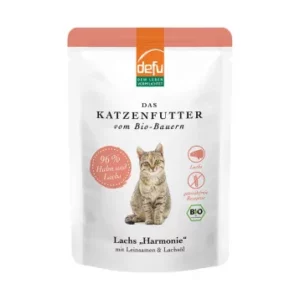 defu DAS KATZENFUTTER vom Bio-Bauern - Chicken and salmon "Harmony" - 85 g