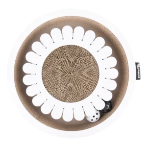 DISTRICT 70 cardboard scratch toy «BLOOM» - White