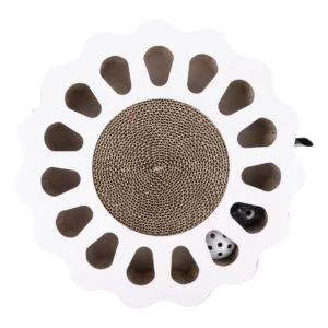 DISTRICT 70 cardboard scratch toy «SUNNY» - White
