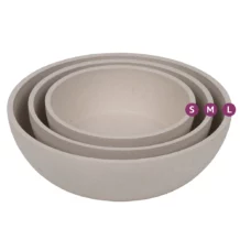 DISTRICT 70 BAMBOO - dog bowl - S - DM 14 cm - 570 ml - Merengue