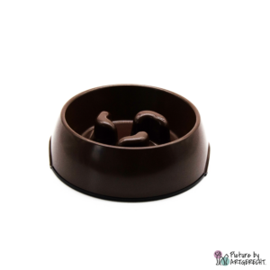 dogMA Slow Feed Bowl - 1000 ml - Brown