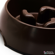 dogMA Slow Feed Bowl - 1000 ml - Brown
