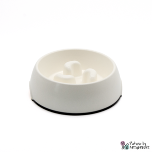 dogMA Slow Feed Bowl - 1000 ml - White