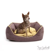 FABOTEX Easy Clean - Dog bed - Brown