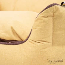 FABOTEX Easy Clean - Dog bed - Yellow