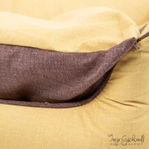 FABOTEX Easy Clean - Dog bed - Yellow