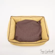 FABOTEX Easy Clean - Dog bed - Yellow