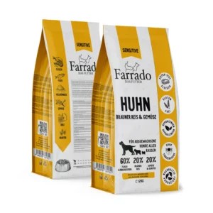 Farrado Sensitive - POLLO - riso integrale e verdure - 4 kg
