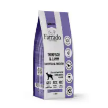 Farrado tuna & lamb with potatoes & fruit - 12 kg