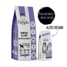 Farrado tuna & lamb with potatoes & fruit - 12 kg