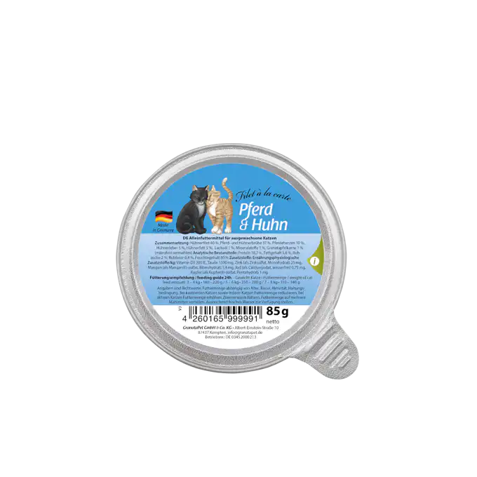 GranataPet Filet à la carte - Pferd & Huhn - 85 g