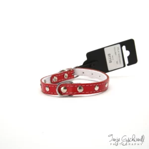 Halsband - STELLA - 1.6x40 cm - Rot