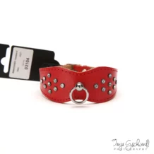 SWAROVSKI collier - 32 cm - rouge