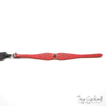 SWAROVSKI collier - 27 cm - rouge