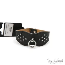 SWAROVSKI collier - 32 cm - noir