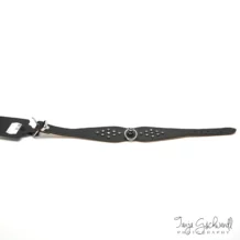 SWAROVSKI collier - 32 cm - noir