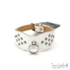 SWAROVSKI collier - 27 cm - blanc