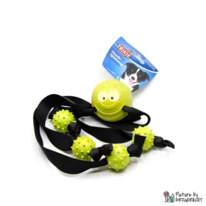 TRiXiE dog toy - ball diameter 6.5 cm - length 37 cm