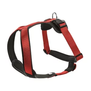 HUNTER Hundegeschirr - Neopren - XL - Rot/Schwarz