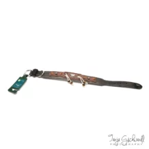 HUNTER Halsband "Alm" - Nappaleder - 50 cm - Schwarz