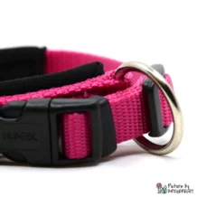 HUNTER Halsband Neopren Vario Plus - Pink/Schwarz - 1.5 x 35 cm