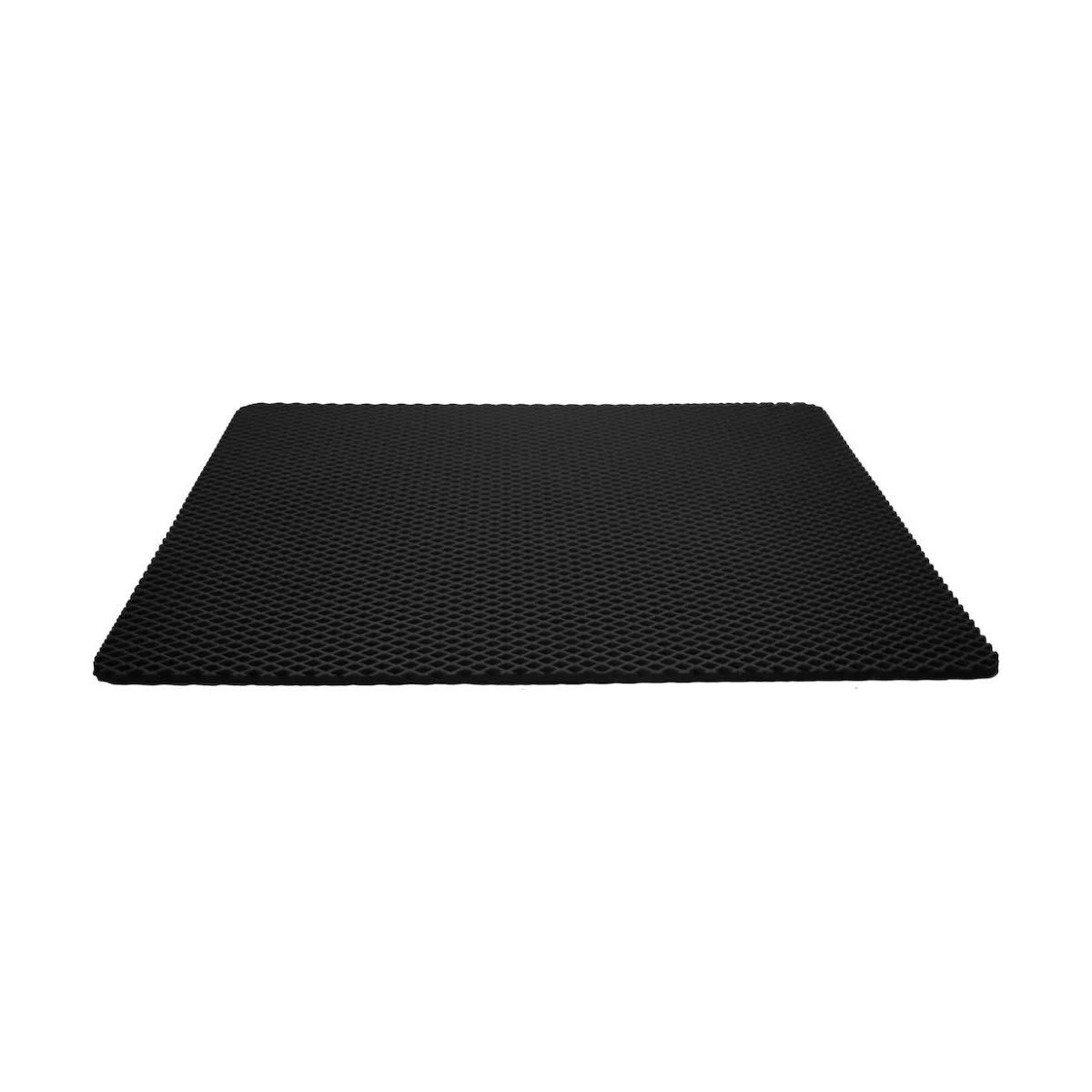 ONEJOY Katzensandmatte mit Waben - 65x80 cm - Schwarz