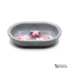 Ceramic bowl Switzerland Ceramic bowl for Surefeed automatic feeder - Anti-snagging bowl - gray with aquatic inhabitants