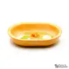 Ceramic bowl Switzerland Ceramic bowl for Surefeed automatic feeder - Anti-snagging bowl - Neon orange with aquatic inhabitants