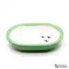 Ceramic bowl Switzerland Ceramic bowl for Surefeed feeder with black paws - Green