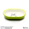 Ceramic bowl Switzerland Ceramic bowl for Surefeed automatic feeder with motif - No. 7 Light green
