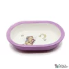 Ceramic bowl Switzerland Ceramic bowl for Surefeed feeder with Pucki motif - Purple "Schlafmütze"