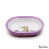 Ceramic bowl Switzerland Ceramic bowl for Surefeed feeder with Pucki motif - Purple "Schleckmaul"
